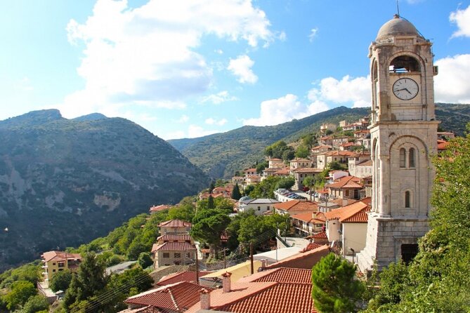 3 Day Private Tour in Olympia, Delphi & Monasteries of Meteora - Day 2: Delphi, Arachova, and Meteora after dark