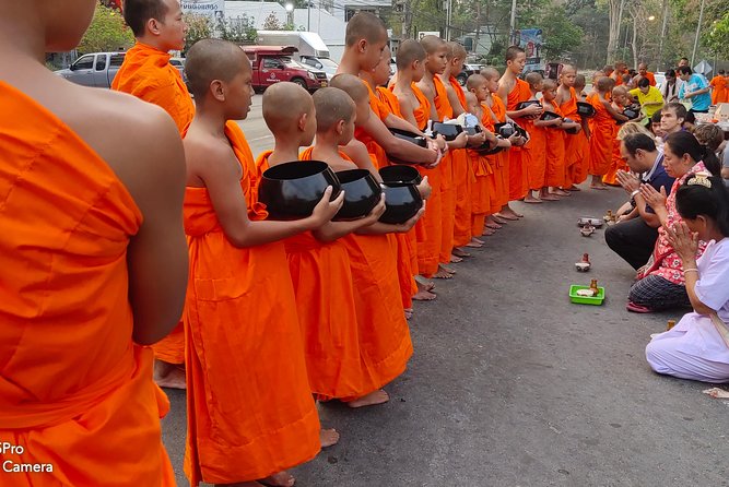 4 highlights: Sticky Waterfall/Elephants/local market /Wat Banden - Why the guide can make or break the morning