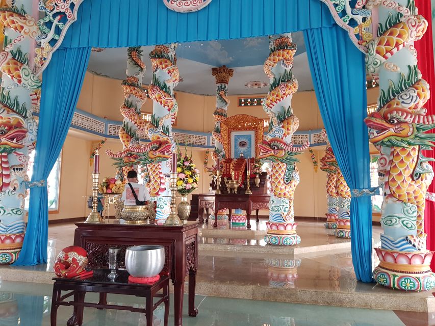 7-hour Datanla waterfall, Clay Tunnel and Holy See temple - Cao Dai Temple, a smaller Holy See
