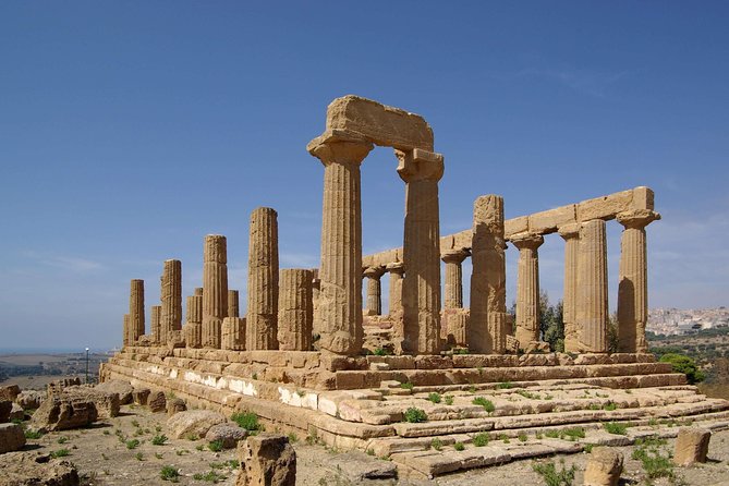Agrigento Valley of the Temples Archaeological Area - The view toward the Mediterranean
