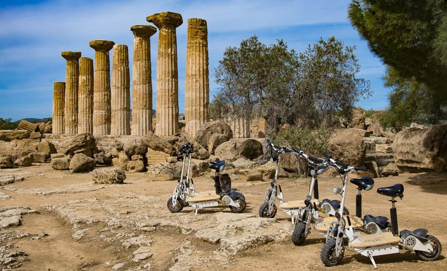 Agrigento: Valley of the Temples E-Scooter Tour - Temple of Hercules Victor and the western ruins