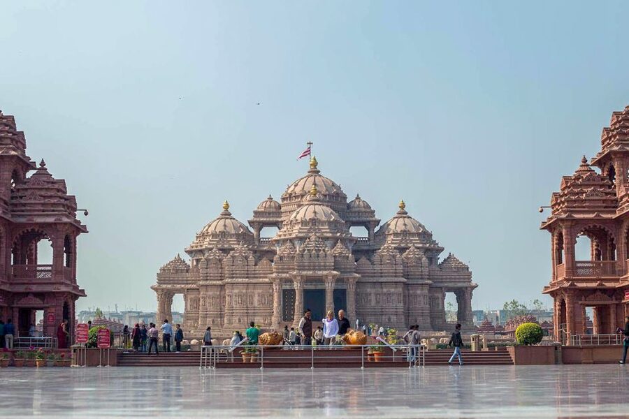 Akshardham Light & Fountain Show with Pick-up & Drop-off - The Sahaj Anand water show is polished, not casual