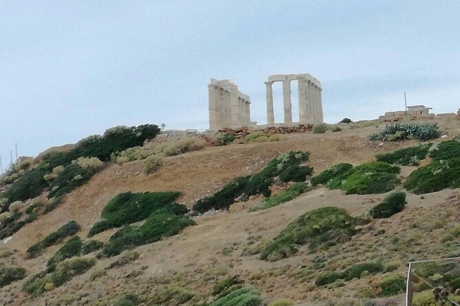 Amazing Sunset at Poseidon's Temple, Cape Sounio - Private vehicle, pickup, and the real cost