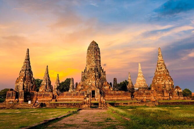 Ancient City & Temples of Ayutthaya ( UNESCO ) by River Cruise with Buffet Lunch - Wat Phra Sri Sanphet and the royal temple ruins