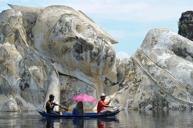 Ancient City & Temples of Ayutthaya ( UNESCO ) by River Cruise with Buffet Lunch - Wat Lokayasutharam and the giant reclining Buddha