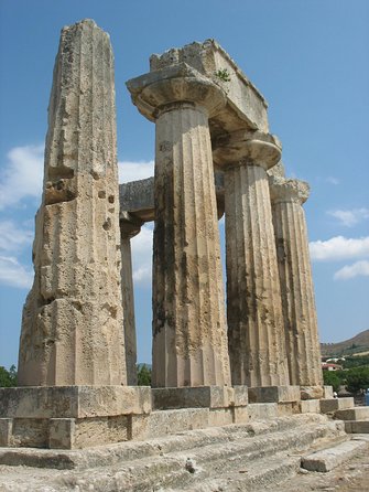 Ancient Corinth, Sanctuary of Hera, Blue Lake & Canal from Athens - Ancient Corinth and the Temple of Apollo