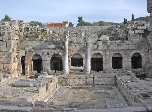 Ancient Corinth, Sanctuary of Hera, Blue Lake & Canal from Athens - The Corinth Canal, a quick look at modern engineering