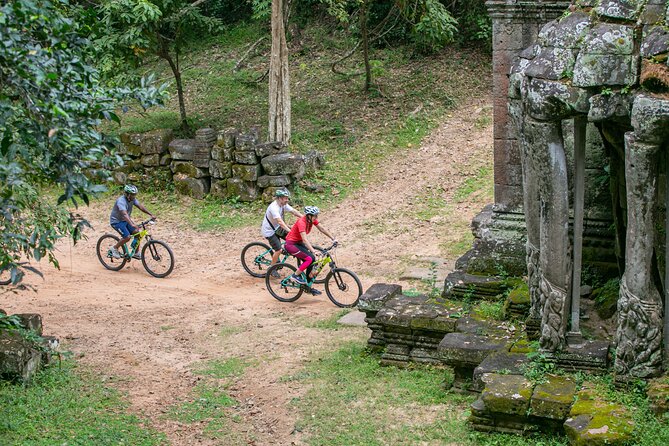 Angkor Sunrise Bike Tour / E-Bike or Tuk Tuk - Bayon and the scale of Angkor Thom