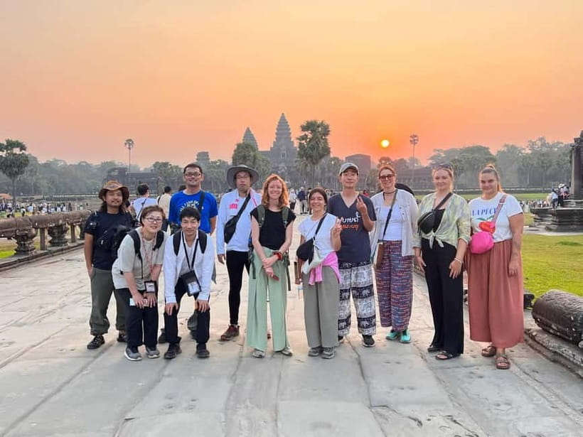 Angkor Sunrise or Sunset Tour (includes breakfast or lunch) - Sunrise at Angkor Wat and the reflection pools