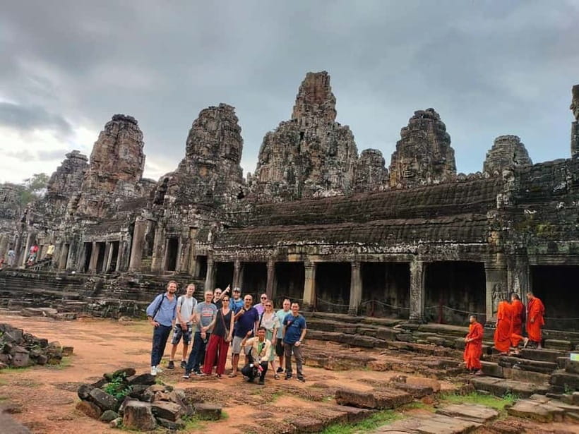 Angkor Sunrise or Sunset Tour (includes breakfast or lunch) - Bayon and its famous stone faces