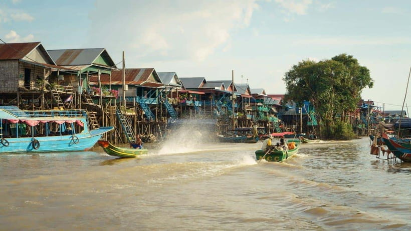 Angkor Wat: 2-Day Sunrise and Floating Village Tour - Mangroves, wildlife, and the sunset