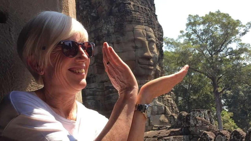 Angkor Wat: Highlights and Sunrise Guided Tour - Bayon’s stone faces