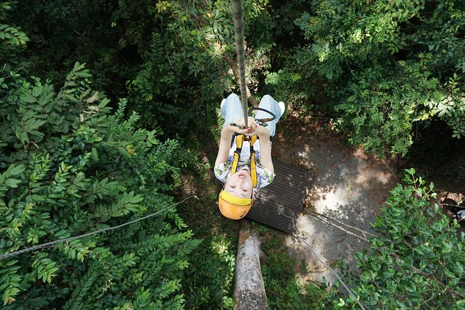 Angkor Wat Park Zip Line Adventure in Siem Reap - Flying through Angkor’s forest canopy