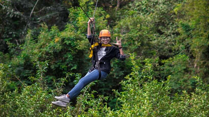 Angkor Zipline Eco-Adventure Canopy Tour - Choosing between the Silver and Gold routes
