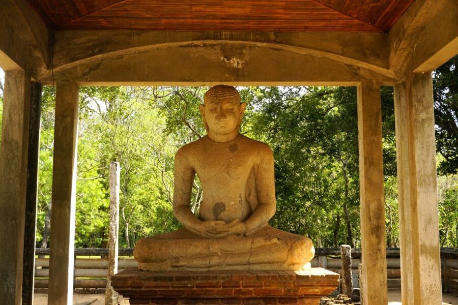 Anuradhapura Private Ancient City Day Tour - Kuttam Pokuna and the practical side of monastic life
