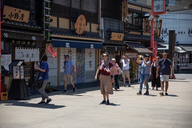 Asakusa Senso-ji Temple and Old Tokyo Walking Tour - Shin Nakamise and shopping beyond the temple route