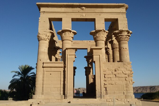 Aswan Philae Temple, Obelisk, and High Dam Private Tour - The motorboat ride to Agilika Island