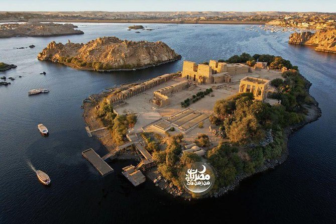 Aswan tour ( the temple of philae - high dam ) - The boat ride to Agilika Island