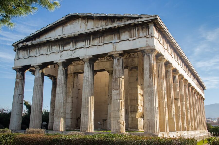 Athens: Agora and Hephaistos Temple Entrance Ticket - Hephaistos Temple, the best-preserved stop