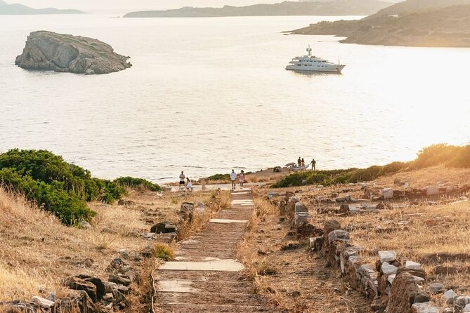 Athens: Cape Sounion and Poseidon Temple Sunset with Audio Guide - Reaching the Temple of Poseidon at sunset