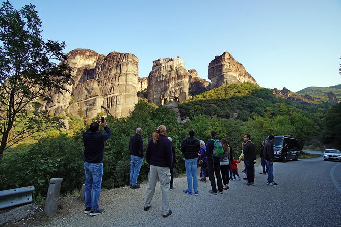 Athens: Meteora Monasteries, Hermit Caves Tour with Pickup - Great Meteoron, the largest monastery