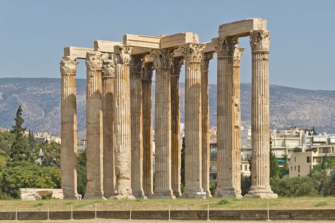 Athens Sights & Sounion (Poseidon Temple) - Private Full Day Tour - Olympian Zeus and Hadrian’s Arch