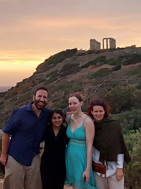 Athens: Sounio Poseidon Temple Athens Riviera Trip, Swimming - The coastal drive to Cape Sounion