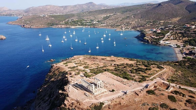 Athens: Temple of Poseidon & Cape Sounion Early Noon Tour - Starting in central Athens at three pickup points