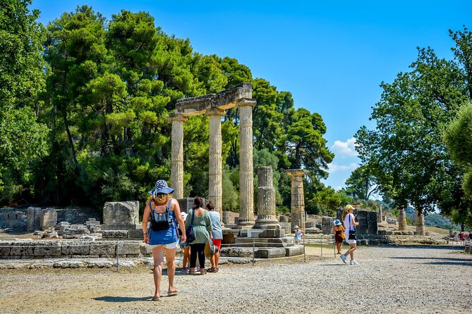 Athens to the birthplace of Olympic games & medieval Monastery - A private minivan makes the long day easier