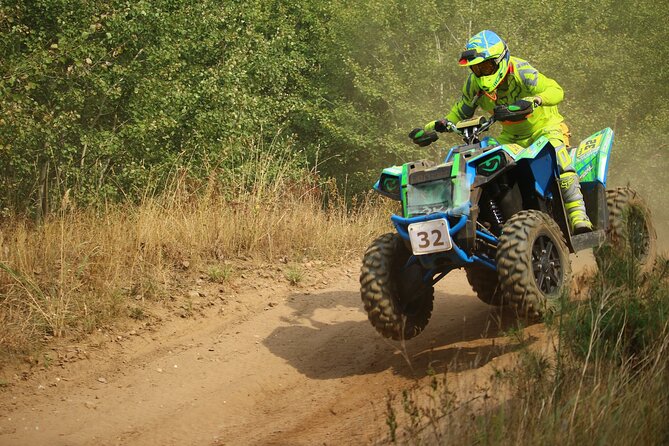 ATV Big Buddha Phuket Viewpoint - Learning to ride before the jungle track