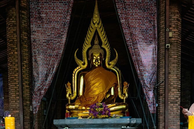 Ayutthaya Heritage Private Charter Exclusive Temple Tour - Wat Phanan Choeng and the Giant Golden Buddha