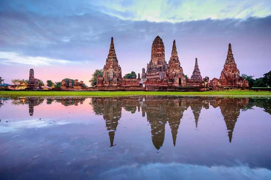 Ayutthaya Private Guided Day Tour, 4 Ancient Temples - Wat Chaiwatthanaram beside the river