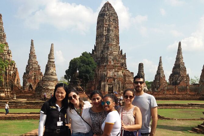 Ayutthaya Sunset Boat & UNESCO Temples: Multi-language private tour from Bangkok - Wat Na Phra Men shows a more complete temple