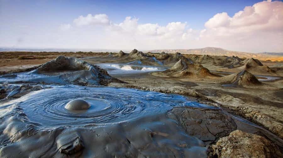 Baku: Gobustan, Mud Volcano, Fire Mount, Temple Lunch Entry - The mud volcanoes are the day’s wild card