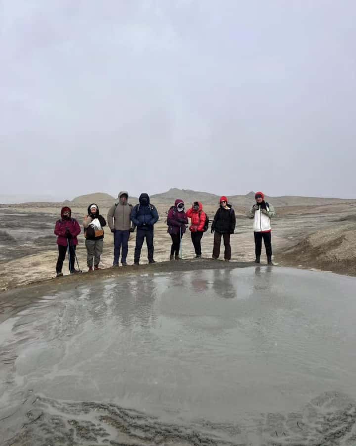 Baku:Gobustan Mud Volcanoes Temple & Entry tickets included - Guides, transport, and group pace