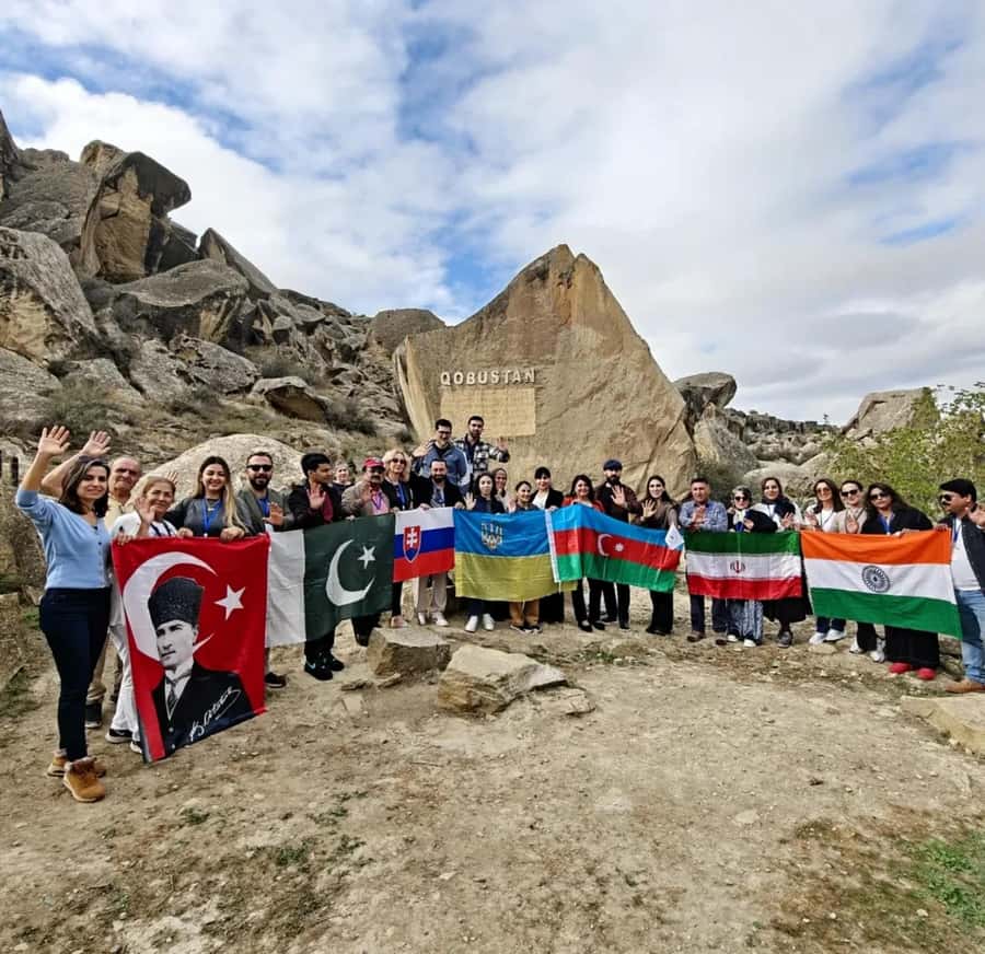 Baku:Gobustan Mud Volcanoes Temple & Entry tickets included - Bibiheybat Mosque: a calm start near Baku