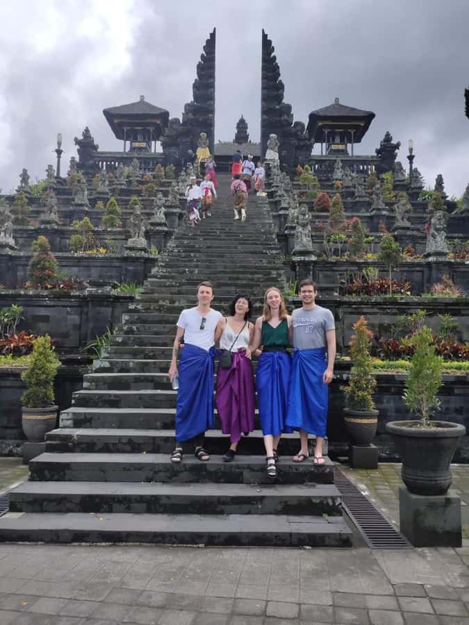 Bali : Day Trip to Besakih Temple & 2 Hidden Waterfalls - Goa Raja Waterfall under the cave