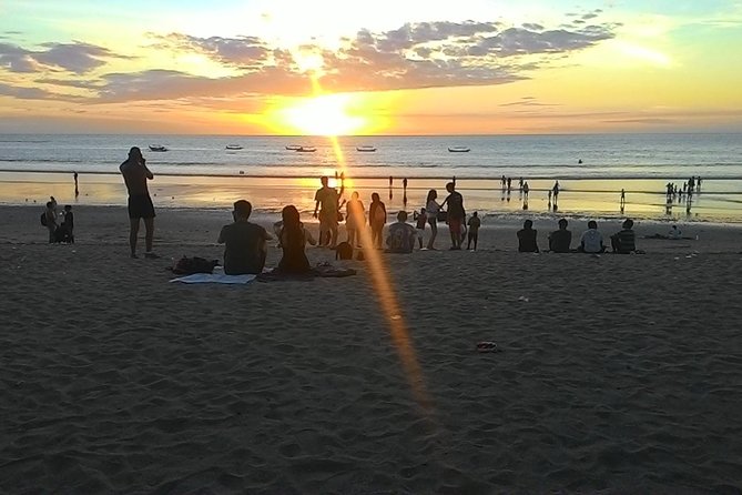 Bali Famous Beach, Kecak Dance, Uluwatu Temple, Sunset, Dinner - Suluban Beach from above the cliffs