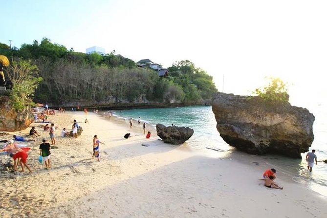 Bali Famous Beach, Kecak Dance, Uluwatu Temple, Sunset, Dinner - Padang Padang Beach and the famous cove