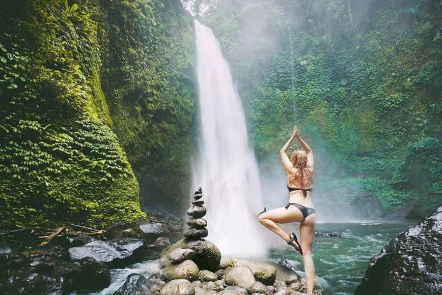 Bali: Full-Day Tour of Nungnung Waterfall, Tanah Lot Tample - Sangeh Monkey Forest offers a quieter comparison
