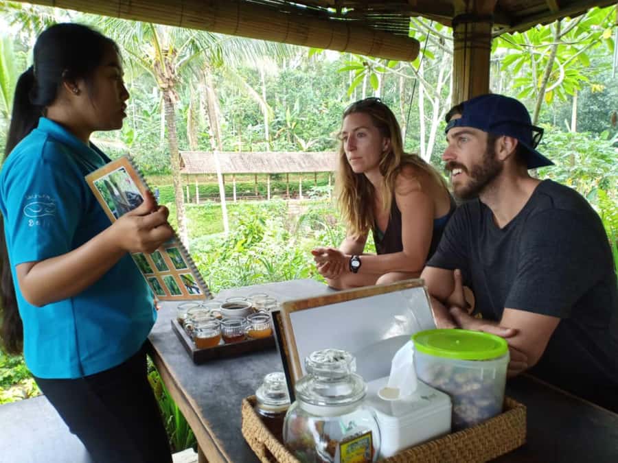 Bali: Kintamani Cafe, Waterfall, Temple and Cretya Ubud Tour - Ulu Petanu Waterfall for a change of pace