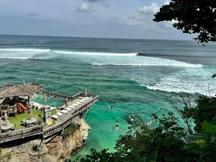 Bali: Padang Beach, Uluwatu Kecak Fire Dance, & Suluban Tour - Padang Padang Beach gives you a proper first stop