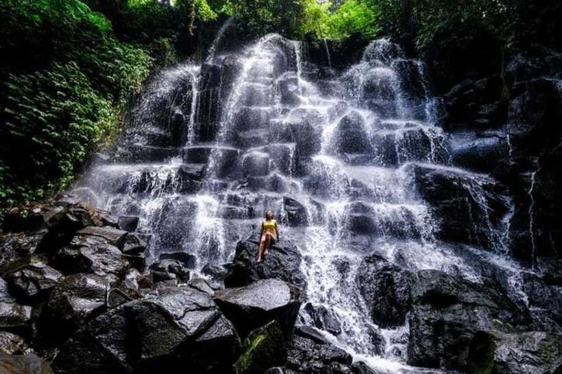 Bali: Rice terrace, Waterfall, and water Temple Day Tour - Tibumana Waterfall for a proper swim