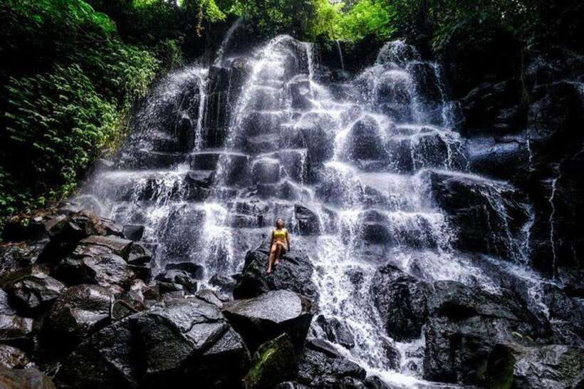 Bali: Rice terrace, Waterfall, and water Temple Day Tour - Tegalalang Rice Terrace and the first views