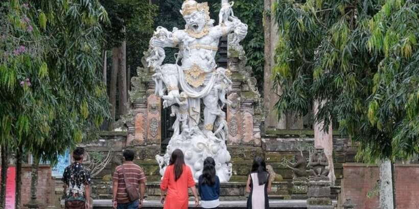 Bali Secret Waterfalls with Ulun Danu Beratan Temple Tour - Sangeh Monkey Forest: a quieter start