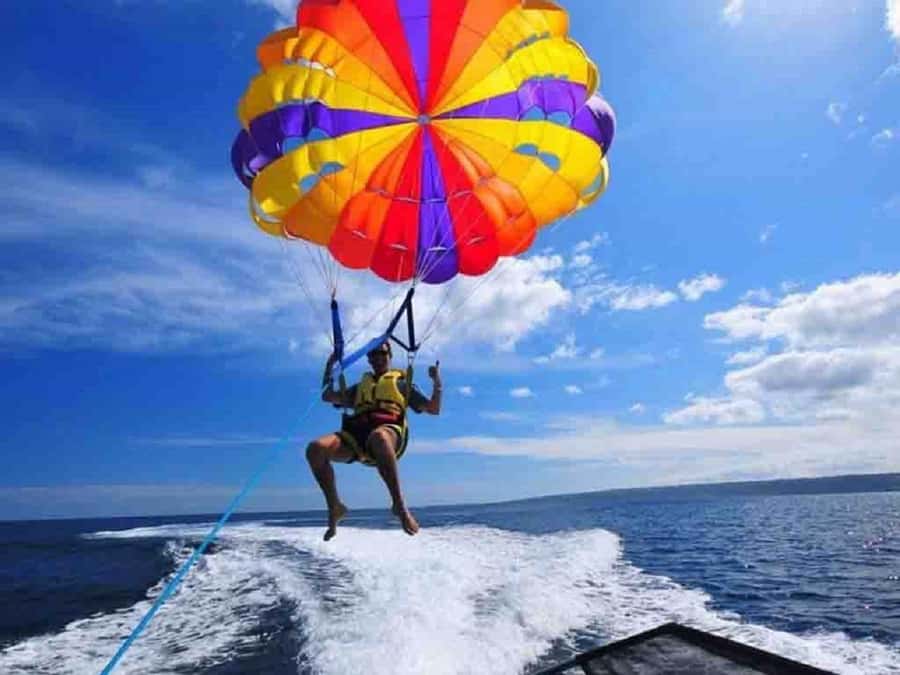 Bali: South Kuta, GWK, Uluwatu Temple, and Water Sport - Jimbaran Beach closes the day with seafood