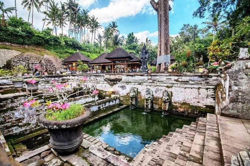 Bali: Ubud, Monkey Forest, Ancient Temple, Waterfalls - Suwat Waterfall, mud, steps, and a welcome change of pace