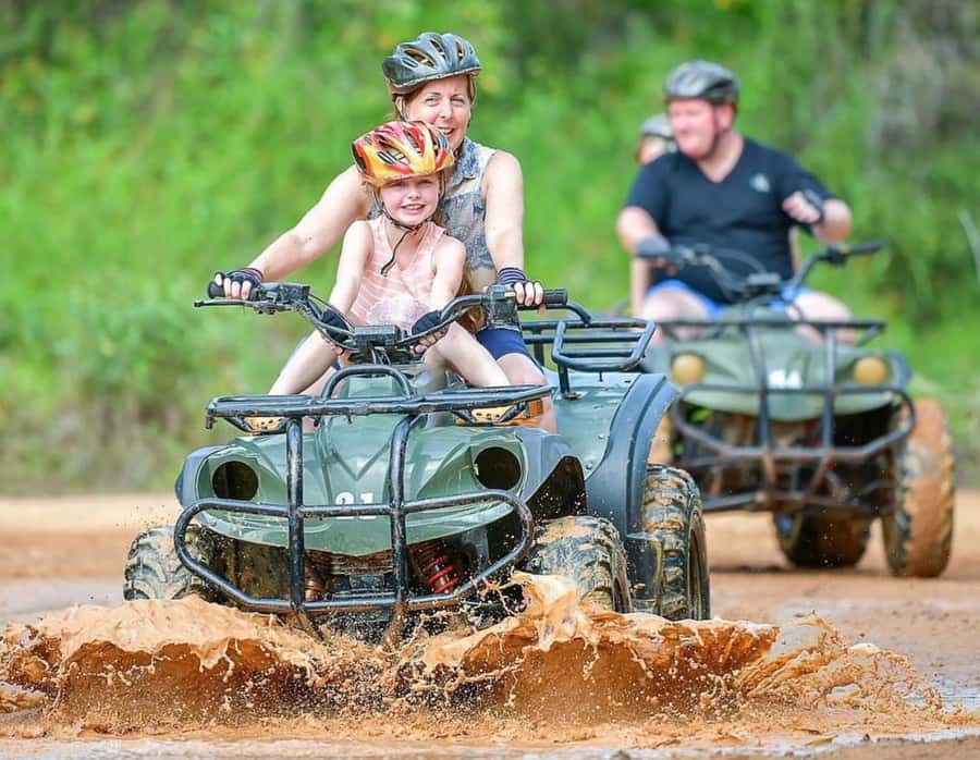 Bali: Uluwatu ATV Quad Bike with Temple Tour & Kecak Dance - Uluwatu Temple above the Indian Ocean