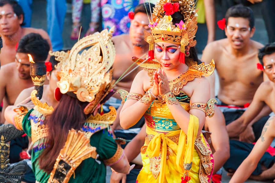 Bali: Uluwatu Kecak and Fire Dance Show Entry Ticket - The performance begins with sound, not instruments