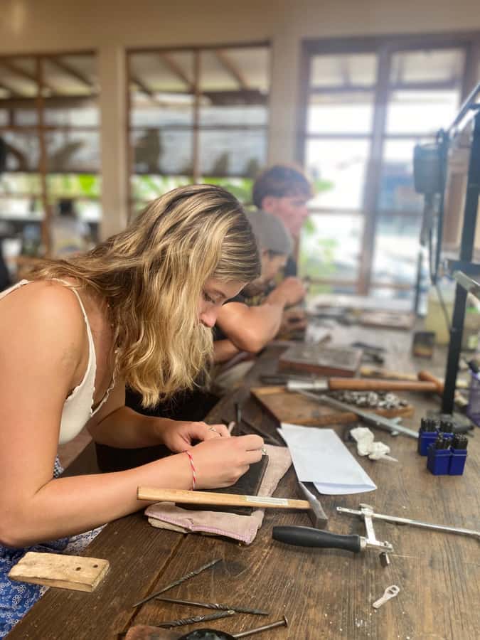 Bali: Uluwatu Silver Jewelry Making Workshop with Creation - Arriving at Rolling Fork Restaurant near Padang Padang